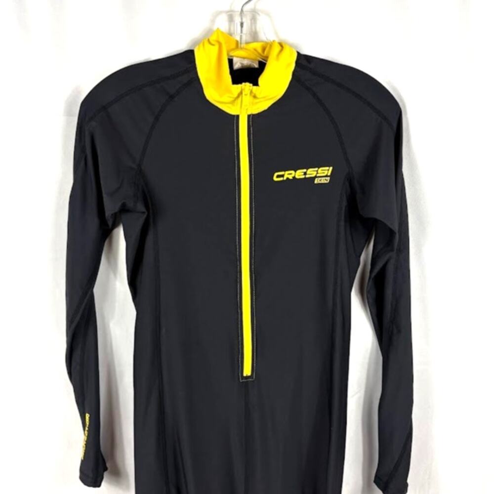 Cressi Skin Unisex M Full Zip Bodysuit Sol Protection UPF 50+